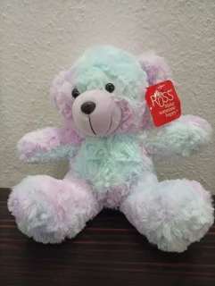 خرس آبرنگی 19 سانت کد 34242 (آبی -بنفش)