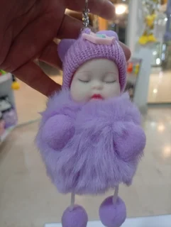 جا کلیدی نوزاد لاکچری فانتزی (بنفش)