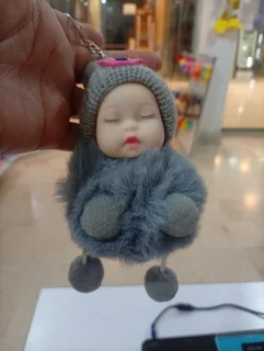 جا کلیدی نوزاد لاکچری فانتزی (طوسی)