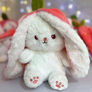 خرگوش سورپرایزی 25 سانت کد 2_2934 (توت فرنگی)