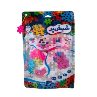 بازی ساختنی شیش پر کوچولوی صورتی